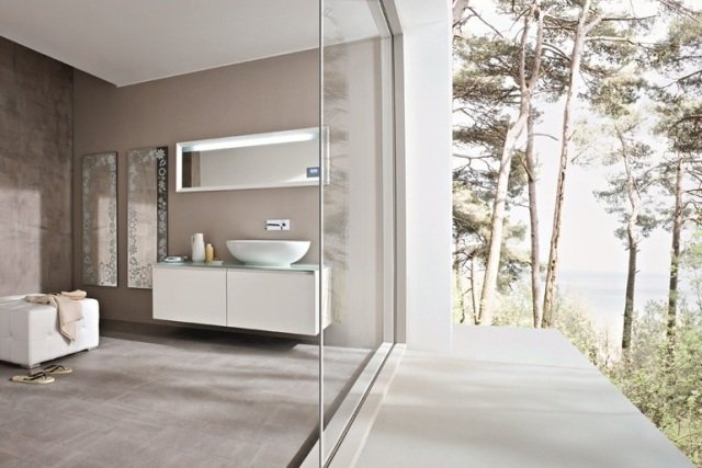 zrkadlo do kúpelne s integrovaným osvetlením rádio dotykový displej MEMENTO Bluform kúpeľňa-zrkadlo-integrované-osvetlenie-rádio-dotyková obrazovka-MEMENTO-Bluform