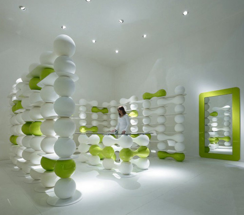 modulárny systém zariadení od Myyour - zelený