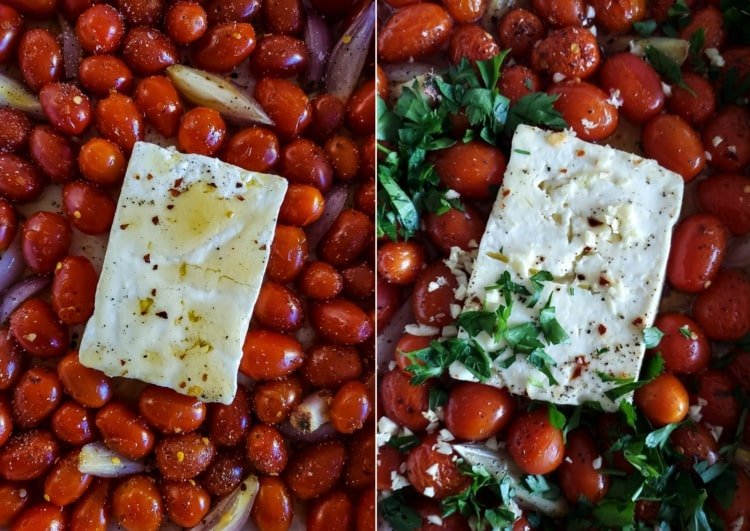 Paradajkovo-medovo-feta-chutný recept na zdravé a rýchle jedlá