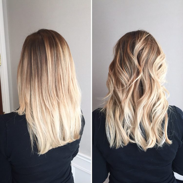 balayage-blond-hnedé-štýl-vlny