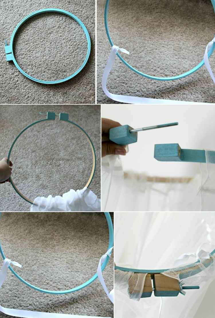 baldachýn baldachýn vytvorte si svoj vlastný vyšívací rám