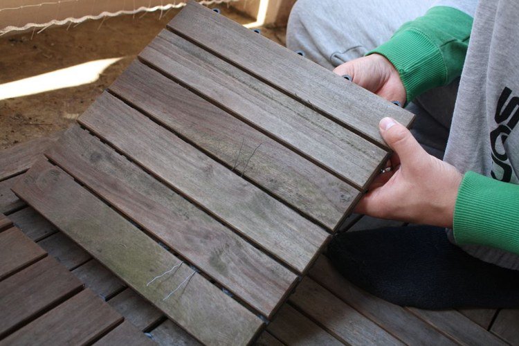 balkón pre mačky bezpečný návod Drevené obklady Ikea
