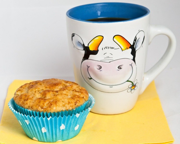 Recepty na pečenie, nápady na prípravu banánových muffinov Banánové muffiny pripravte nápady Dezert rýchlo