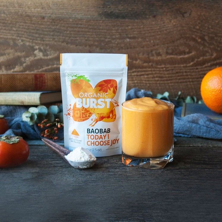 Recept na práškové smoothie baobab Baobab efekt