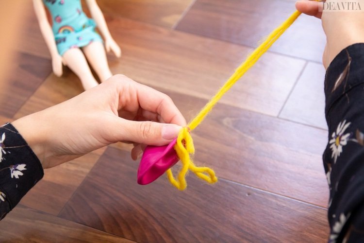 Vyrobte si veci pre seba Barbie Vystrihnite si kabelkový balónik