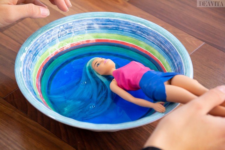 Barbie nápady na farbenie vlasov na farbenie jedla