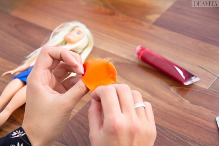 Barbie balón strihaný na farbenie vlasov