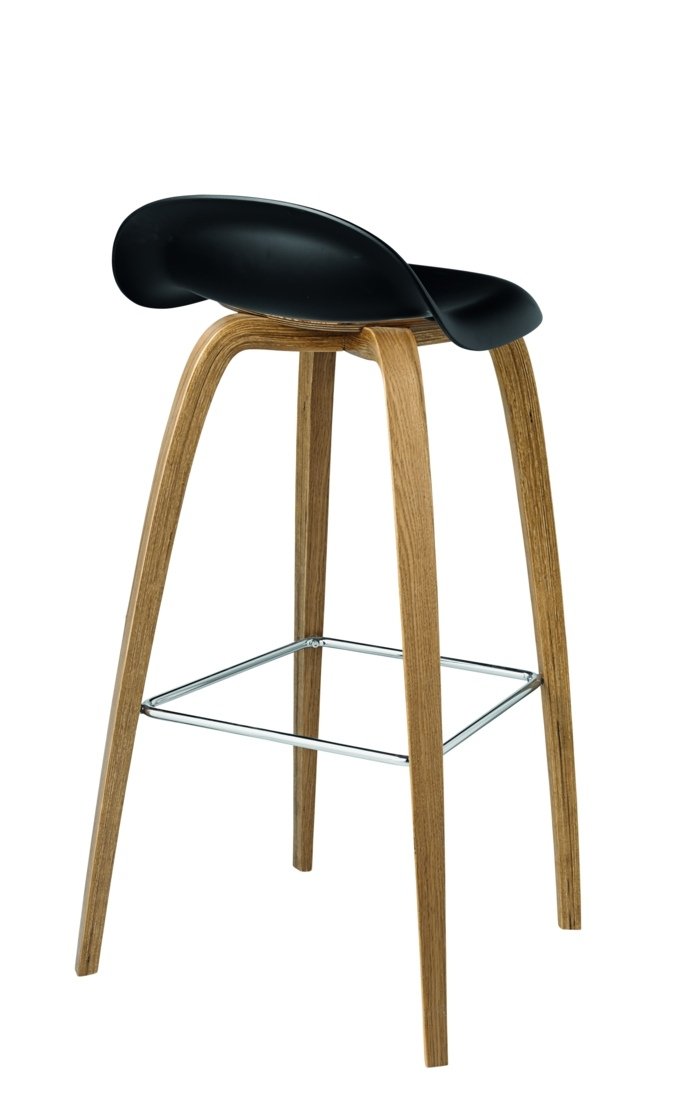 3D stolička Gubi barová stolička