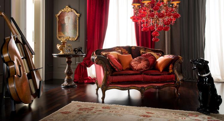 Baroková sedacia súprava do obývačky