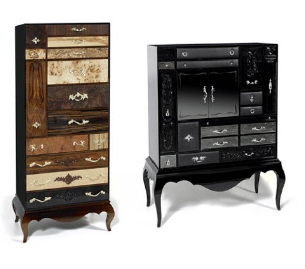 Nábytok zásuvky Boca do Lobo hnedá čierna Nábytok zásuvky Boca do Lobo