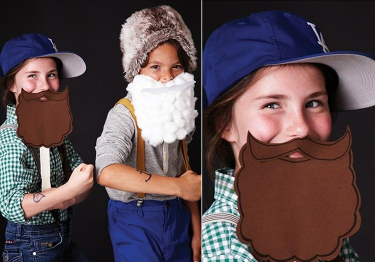 Vyrobte si bradu - nápady na plnú bradu v hnedej alebo bielej farbe pre drevorubačov