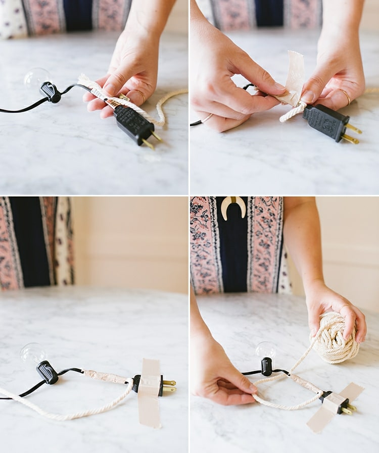 Ručné pokyny pre osvetlenie večierkov a terás na osvetlenie