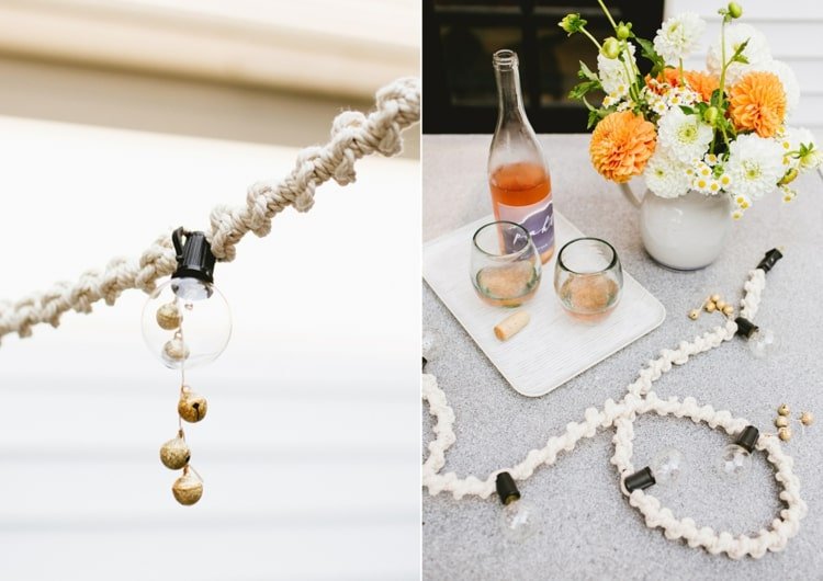 Remeselné nápady pre zvončeky na záhradnú párty a nite na ozdobenie rozprávkových svetiel vonku