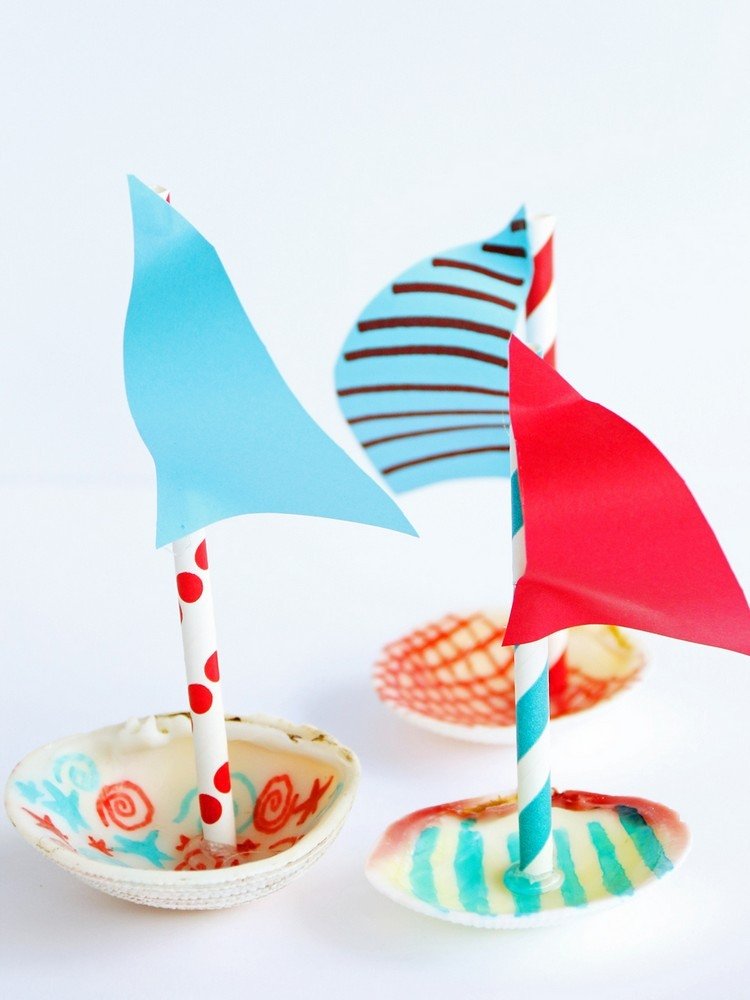 Lode so 6 -ročnými deťmi stavajú nápady