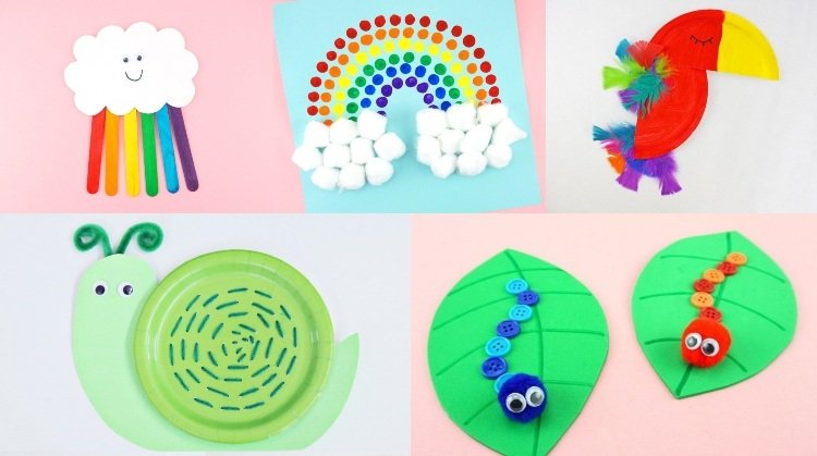 Remeselné nápady pre predškolákov 5 a 6 rokov
