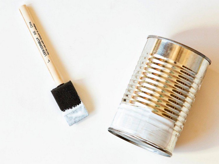 Pokyny drotár s plechovkou lepidlo