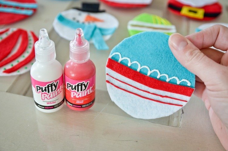 šperky drotár deti jedľa vianočný filc