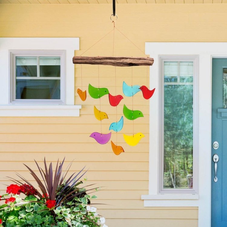 drotár s drevom, vyrobte si zvonkohru sami