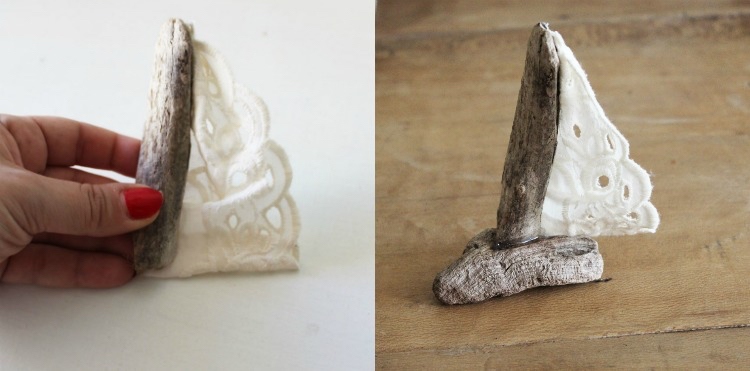 drotár-s-drevom-s-deťmi-naplavené drevo-čln-plachta-tip-biela