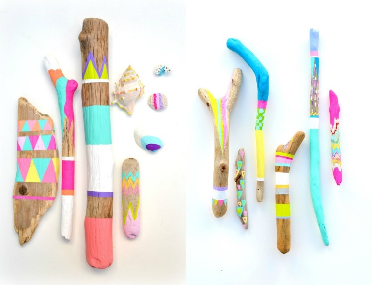 drotár-s-drevom-s-deťmi-farbou-naplaveným drevom