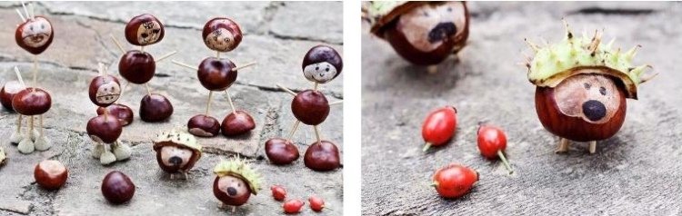 tinker-gaštan-jeseň-deko-ježko-maennchen-kidisch-zápalky-špáradlá