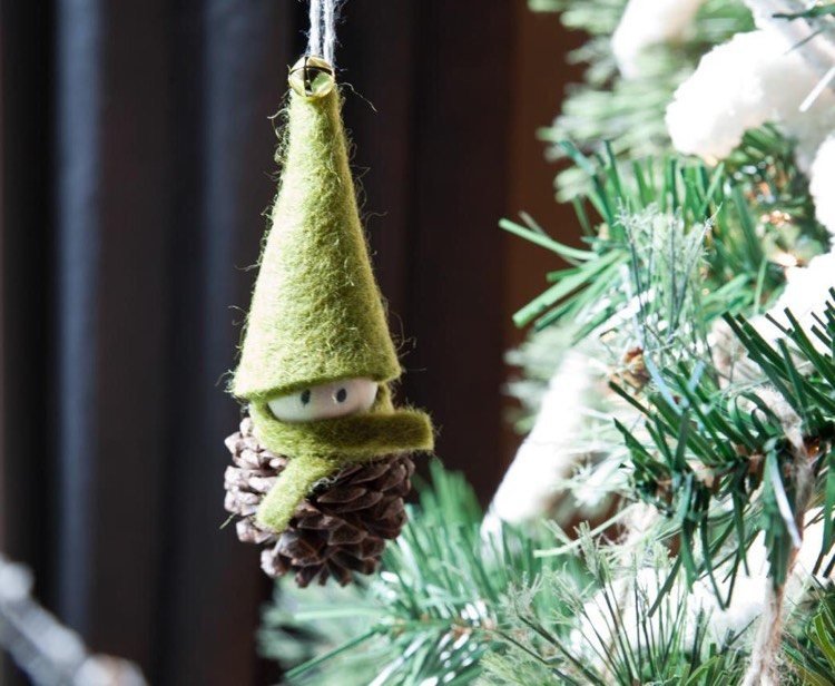 drotársko-borovicové šišky-šišky-škriatkovia-deti