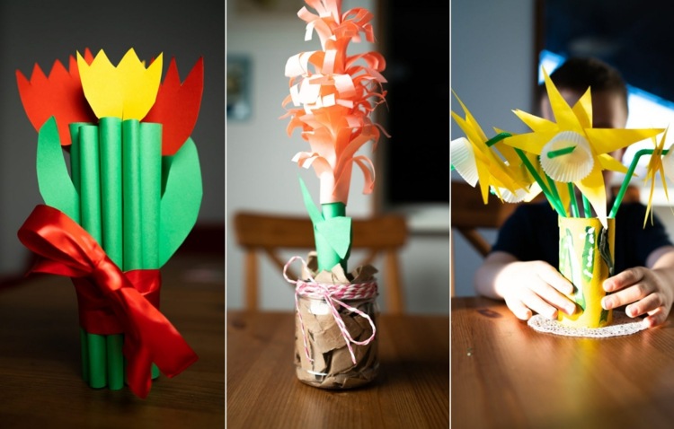 DIY jarné kvety pre deti i dospelých - tulipány, hyacinty a narcisy