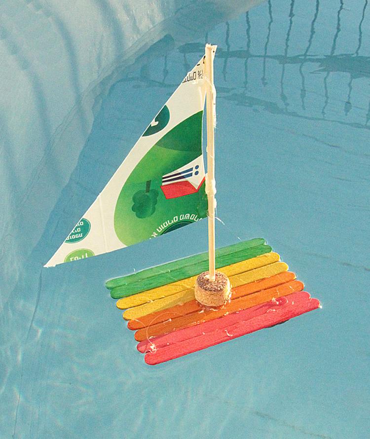 ručné práce-deti-leto-zmrzlina-tyčinky-návod na hru-čln