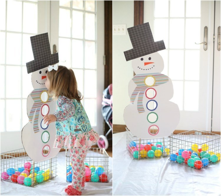 hrajte batoľa papier snehuliaka drotár