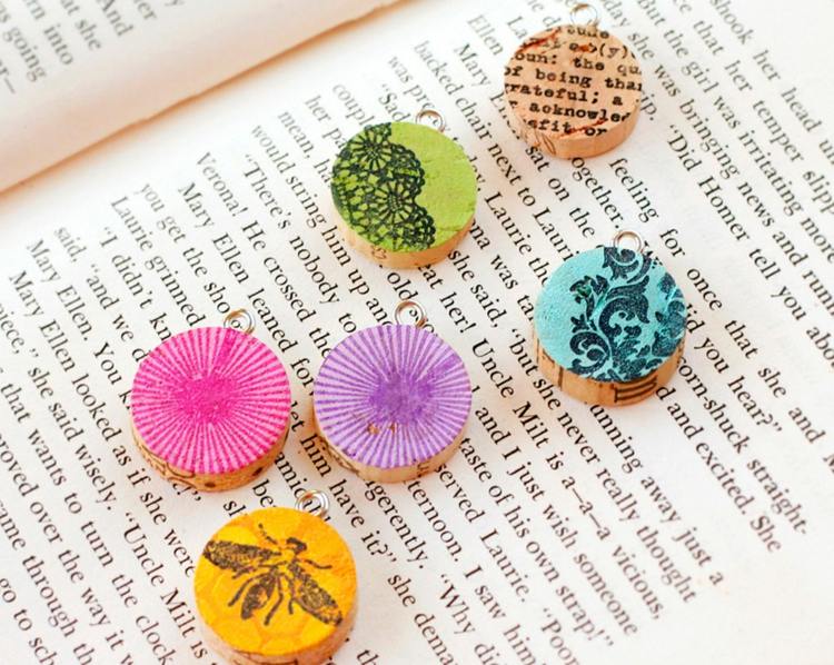 drotár-korok-prívesok-retiazka na kľúče-tlačené motívy