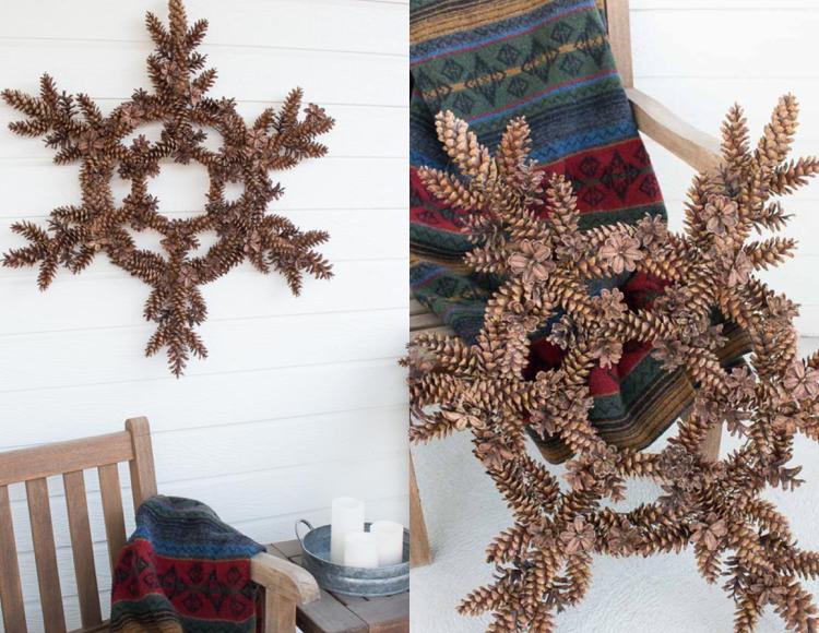 Vyrobte si vianočné ozdoby z dlhých smrekových šišiek sami Pokyny pre začiatočníkov