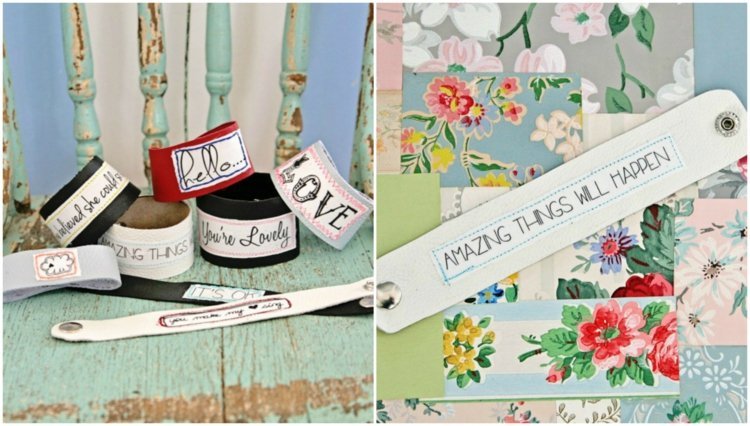 drotár-s-koženou-náramkom-adresou-urob si sám-bielo-šedo-čierno-červenou