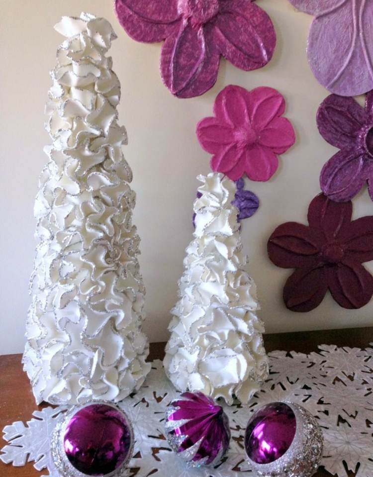 polystyrénové penové gumové trblietky na vianočný stromček