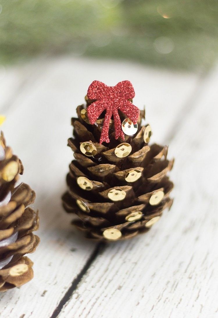 jedľa drotár prírodné materiály vianočné flitre