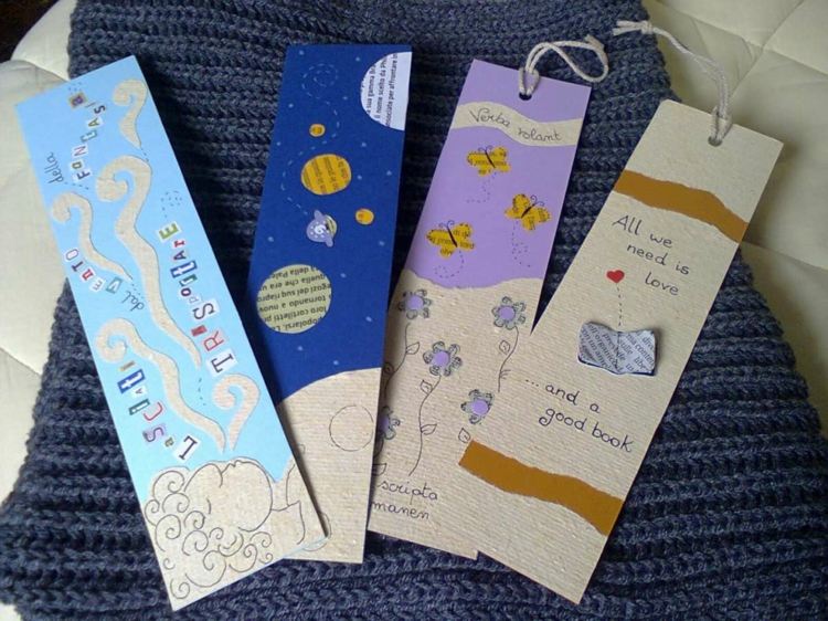 záložka-konštrukcia-papier-novinový papier-drotár