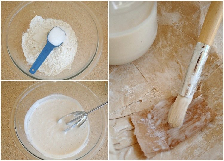 Remeslá s papierom -recept-pasta-deti