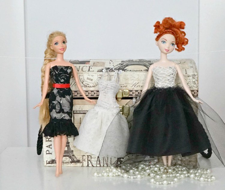 drotár-papierové mache-deti-nápady-oblečenie pre bábiky