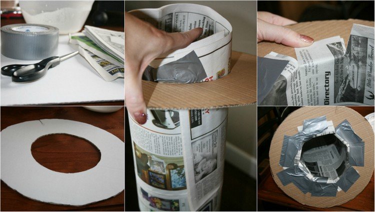 tinker-paper-mache-witch-hat-tinker-instructions-newspaper-gafferband-cardboard