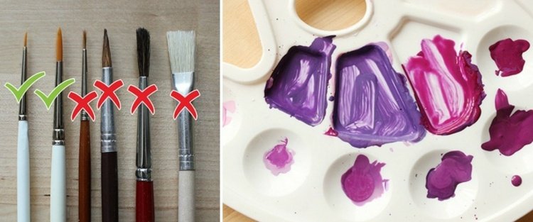 drotár-kamene-mandala-kefa-akrylové-farby-paleta