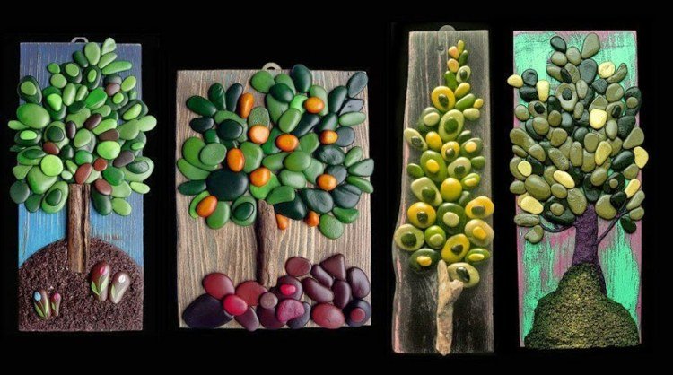 drotár-kamene-listy-stromu-inšpirácie-obrázky-lepidlo-deti-zábava