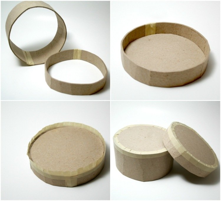 drotárska tkanina-bez-šitia-šperkovnice-okrúhla-malá-škatuľka