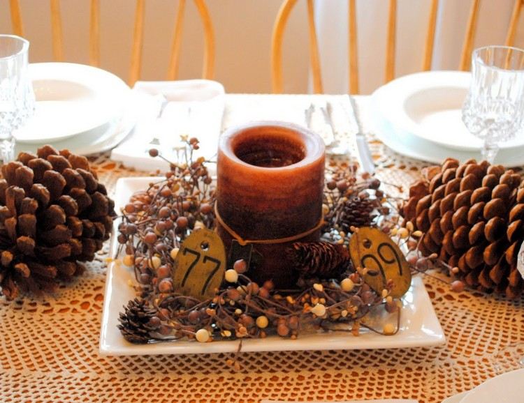 Ručné práce-šišky-advent-sviečky-šípka-jeseň-zima-dekorácia