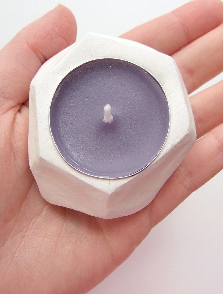 hlinený-držiak na čajovú sviečku-vyrobte si sami