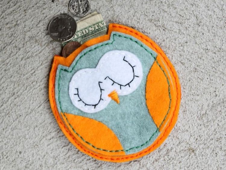 Crafting-templates-jesenná-sova-kabelka-plsť-šitie-nápad-kreatívna