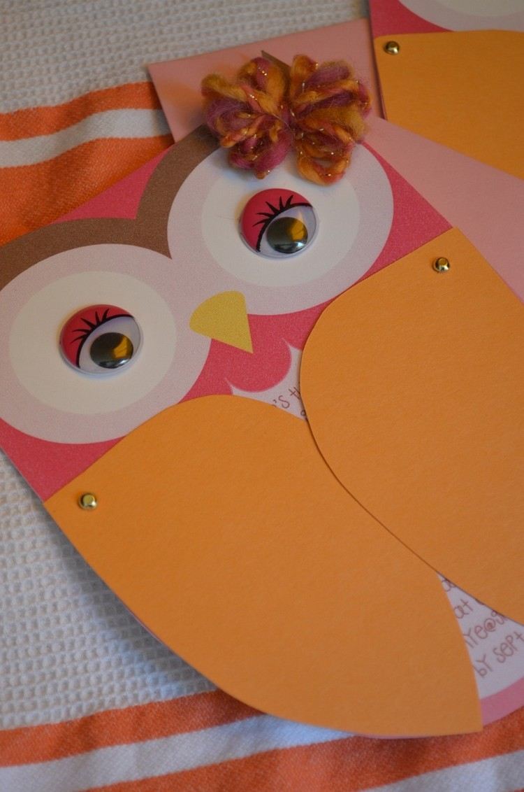 Šablóny ručných prác-jesenné pozdravy-deti-lepiace oči