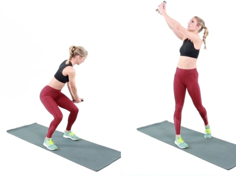 Tréning brucha v stoji - cvičenie drevorubača s posilňovacím pásom, kotúčovou loptou alebo činkami