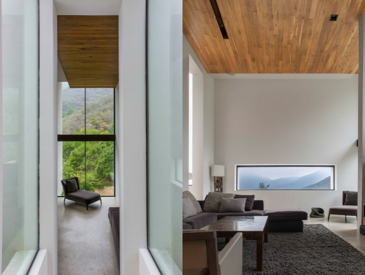 dom v štýle bauhaus-žula-betón-podlaha-hala-okno