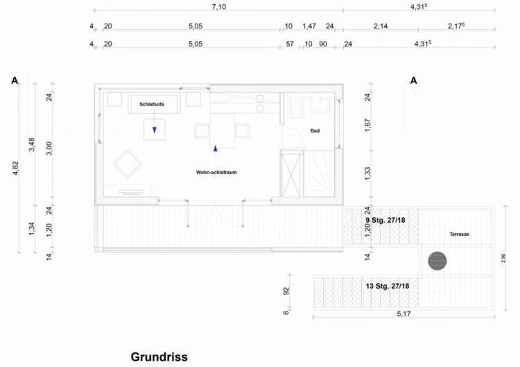 architektúra stromový dom pôdorys interiér miestnosť distribúcia plán