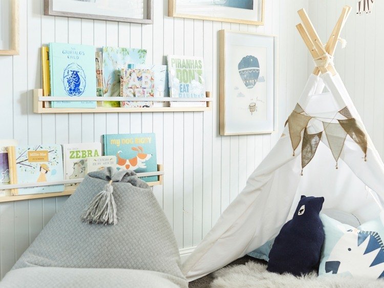 Ukladanie kníh v škôlke - moderné a praktické nápady