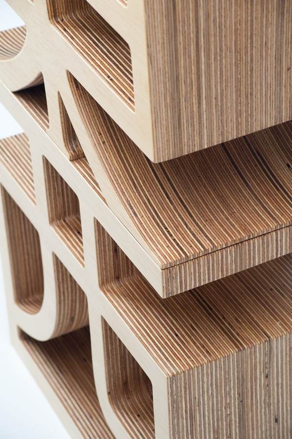 nočné detailné výrobky z dreva s moderným dizajnom